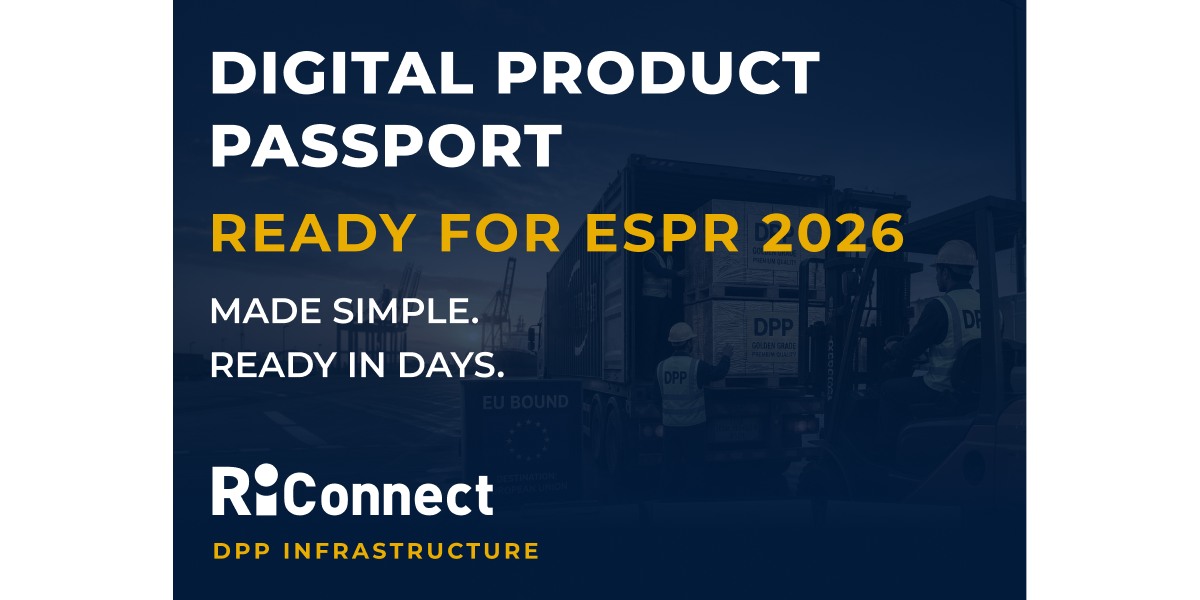 Digital Product Passport, Ready for ESPR 2026.